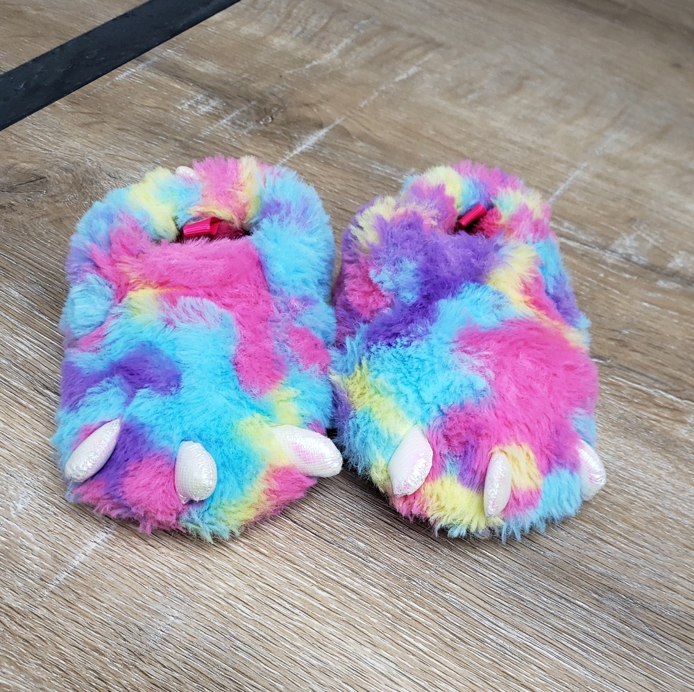 Toddler Girls Dinosaur House Slippers